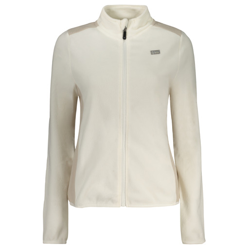 NORWAY 1963 FELPA CON ZIP DONNA BIANCO