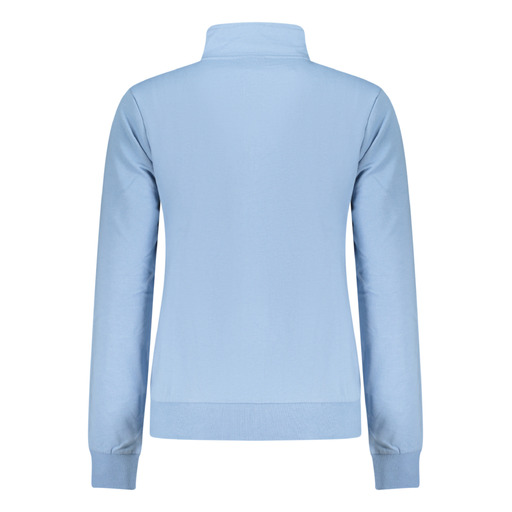 NORWAY 1963 FELPA CON ZIP DONNA AZZURRO