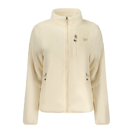 NORWAY 1963 FELPA CON ZIP DONNA BIANCO