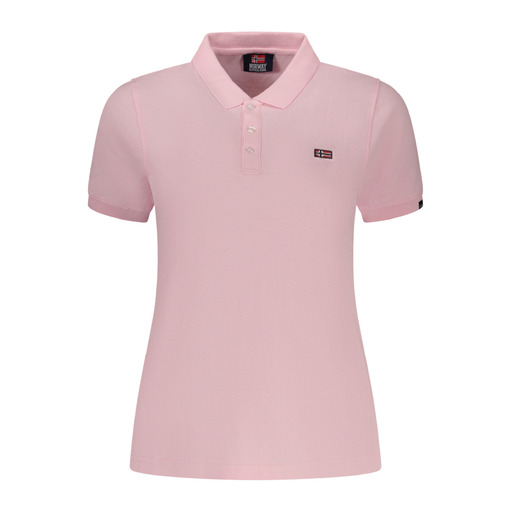 NORWAY 1963 POLO MANICHE CORTE DONNA ROSA
