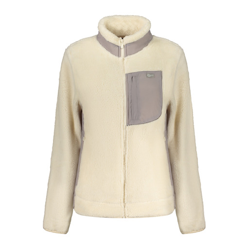 NORWAY 1963 FELPA CON ZIP DONNA BIANCO