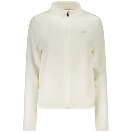 NORWAY 1963 FELPA CON ZIP DONNA BIANCO