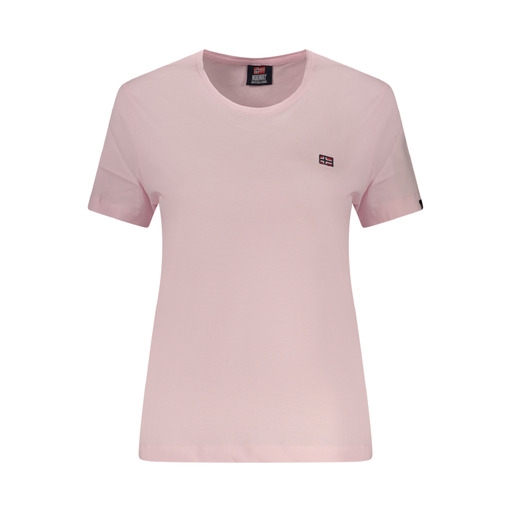NORWAY 1963 T-SHIRT MANICHE CORTE DONNA ROSA