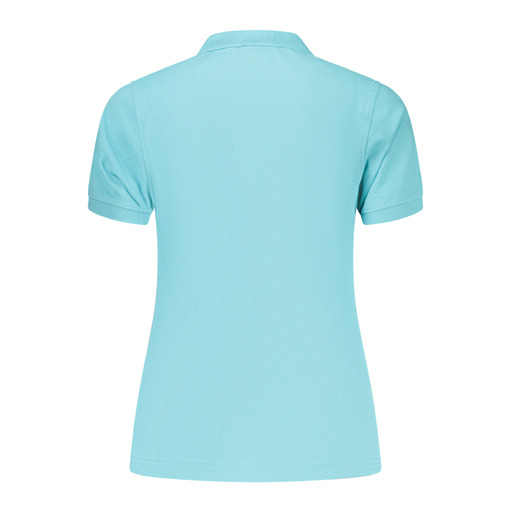 NORWAY 1963 POLO MANICHE CORTE DONNA AZZURRO