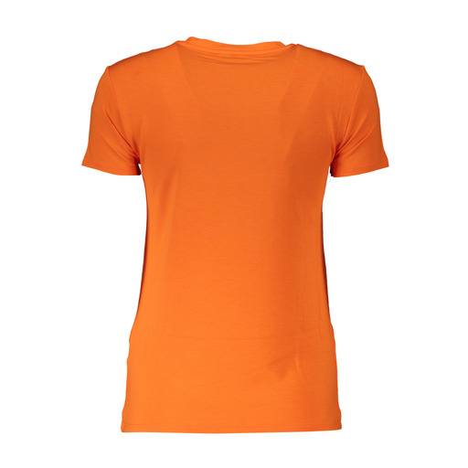 PATRIZIA PEPE T-SHIRT MANICHE CORTE DONNA ARANCIO