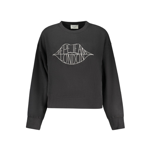 PEPE JEANS FELPA SENZA ZIP DONNA NERO