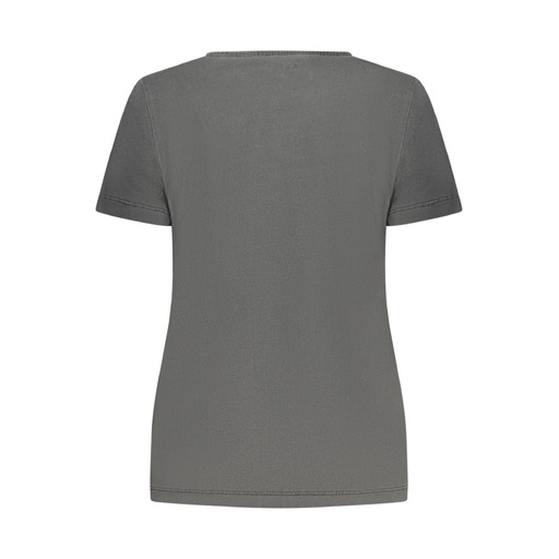 PEPE JEANS T-SHIRT MANICHE CORTE DONNA NERO