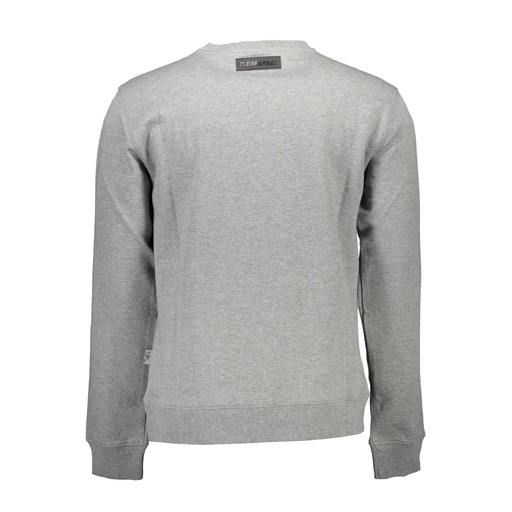 PLEIN SPORT FELPA SENZA ZIP UOMO GRIGIO