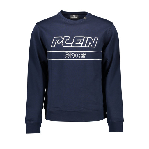 PLEIN SPORT FELPA SENZA ZIP UOMO BLU