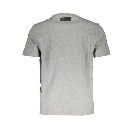 PLEIN SPORT T-SHIRT MANICHE CORTE UOMO GRIGIO