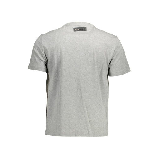 PLEIN SPORT T-SHIRT MANICHE CORTE UOMO GRIGIO