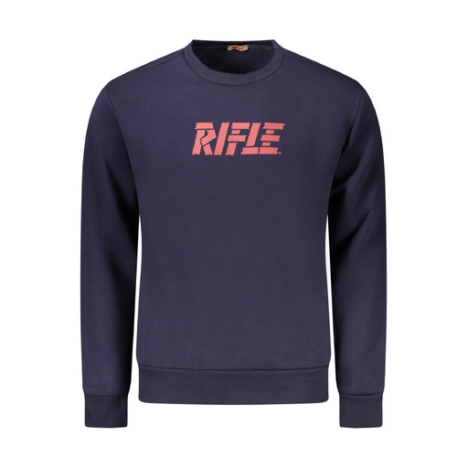 RIFLE FELPA SENZA ZIP UOMO BLU