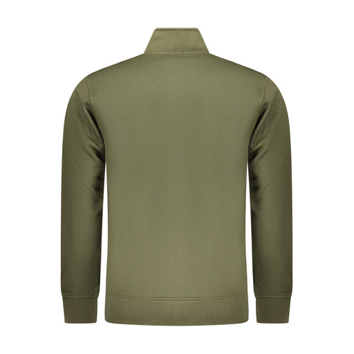 RIFLE FELPA CON ZIP UOMO VERDE