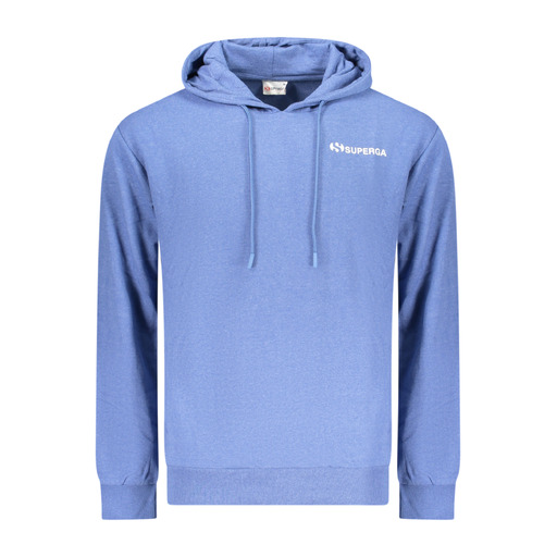 SUPERGA FELPA SENZA ZIP UOMO AZZURRO