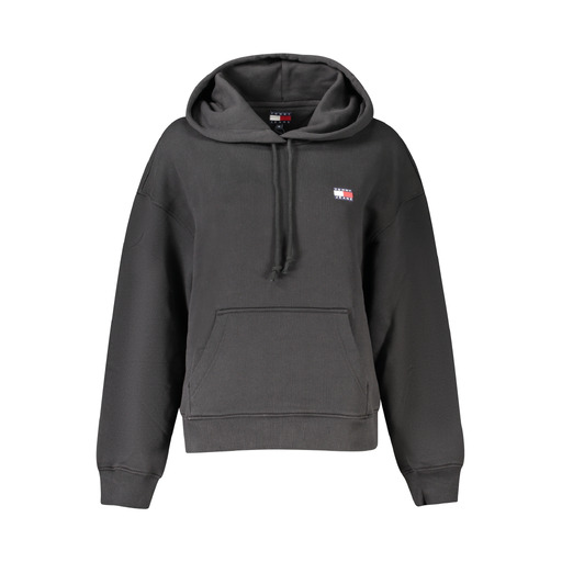 TOMMY HILFIGER FELPA SENZA ZIP DONNA NERO