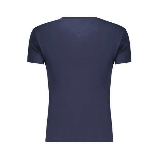 TOMMY HILFIGER T-SHIRT MANICHE CORTE DONNA BLU