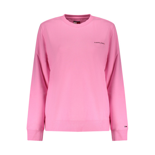 TOMMY HILFIGER FELPA SENZA ZIP DONNA ROSA