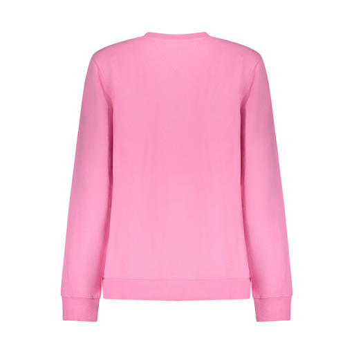 TOMMY HILFIGER FELPA SENZA ZIP DONNA ROSA