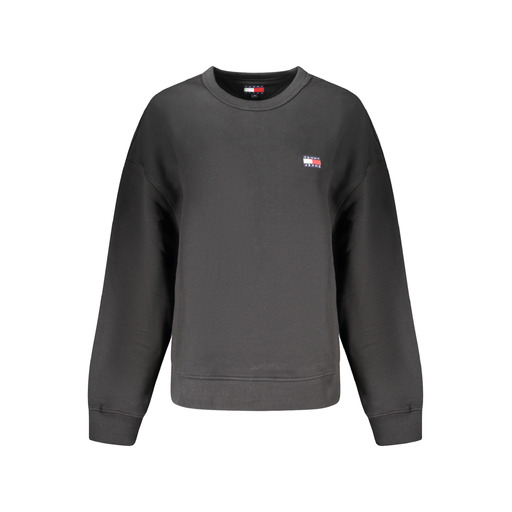 TOMMY HILFIGER FELPA SENZA ZIP DONNA NERO