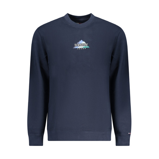 TOMMY HILFIGER FELPA SENZA ZIP UOMO BLU