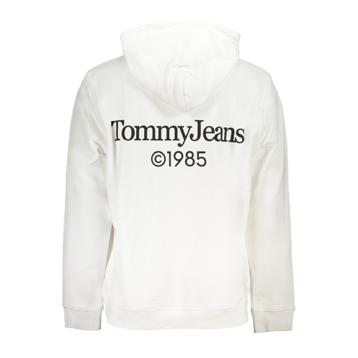 TOMMY HILFIGER FELPA SENZA ZIP UOMO BIANCO