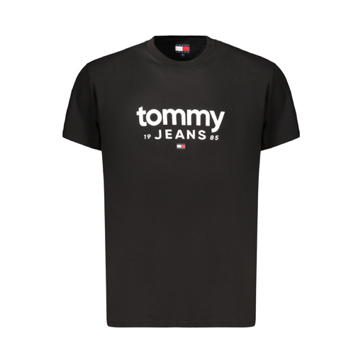 TOMMY HILFIGER T-SHIRT MANICHE CORTE UOMO NERO