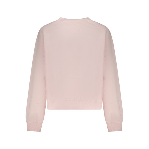 TOMMY HILFIGER FELPA SENZA ZIP DONNA ROSA