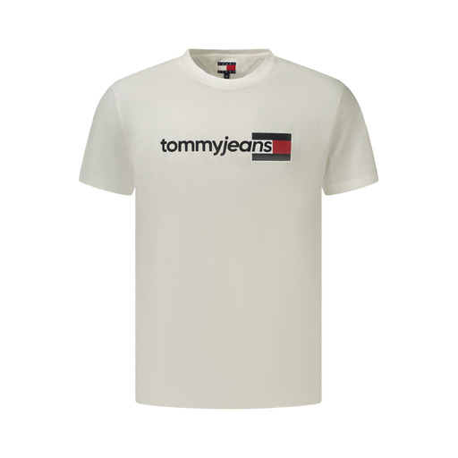 TOMMY HILFIGER T-SHIRT MANICHE CORTE UOMO BIANCO
