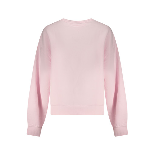 TOMMY HILFIGER FELPA SENZA ZIP DONNA ROSA