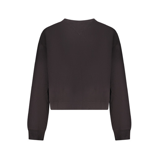 TOMMY HILFIGER FELPA SENZA ZIP DONNA NERO