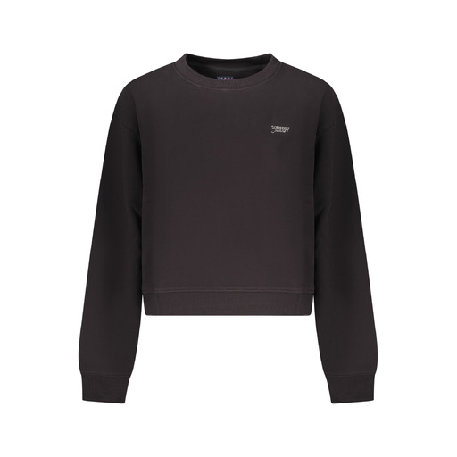 TOMMY HILFIGER FELPA SENZA ZIP DONNA NERO