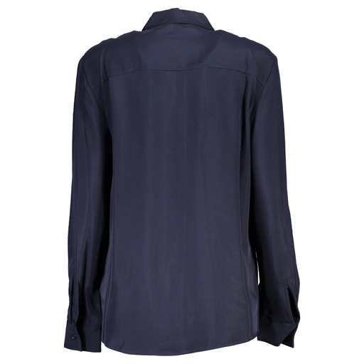 TOMMY HILFIGER CAMICIA MANICHE LUNGHE DONNA BLU