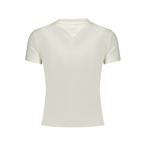 TOMMY HILFIGER T-SHIRT MANICHE CORTE DONNA BIANCO