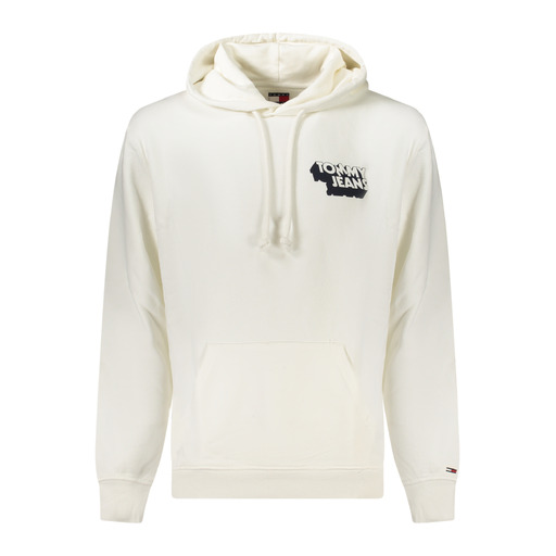 TOMMY HILFIGER FELPA SENZA ZIP UOMO BIANCO