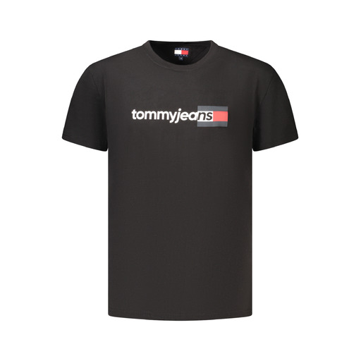 TOMMY HILFIGER T-SHIRT MANICHE CORTE UOMO NERO