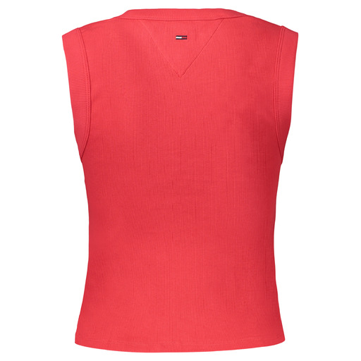 TOMMY HILFIGER CANOTTA DONNA ROSSO