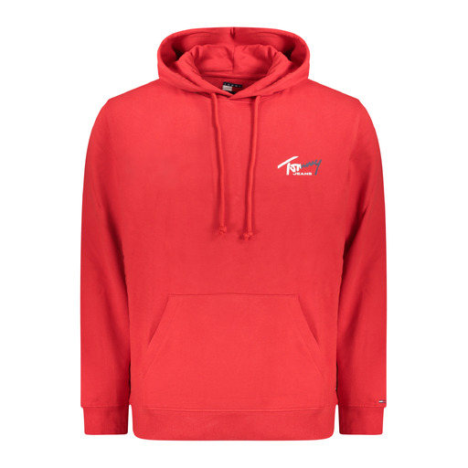 TOMMY HILFIGER FELPA SENZA ZIP UOMO ROSSO