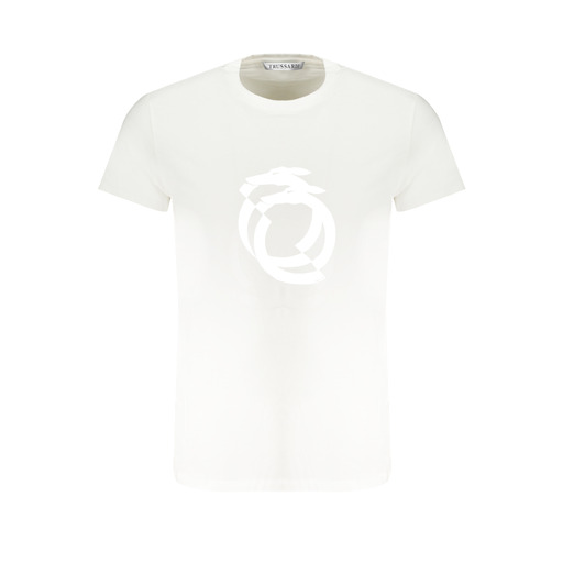 TRUSSARDI T-SHIRT MANICHE CORTE UOMO BIANCO