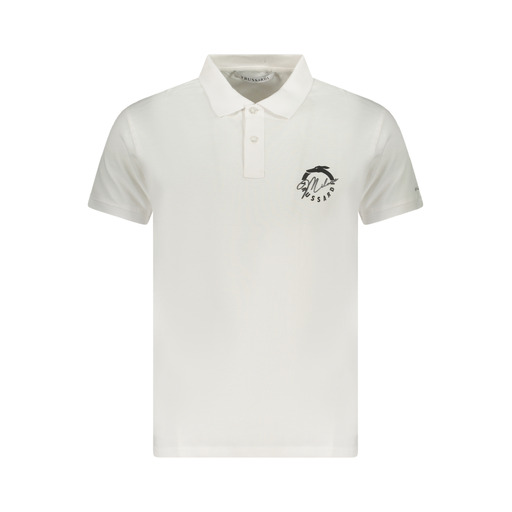 TRUSSARDI POLO MANICHE CORTE UOMO BIANCO