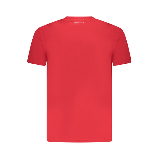 TRUSSARDI T-SHIRT MANICHE CORTE UOMO ROSSO