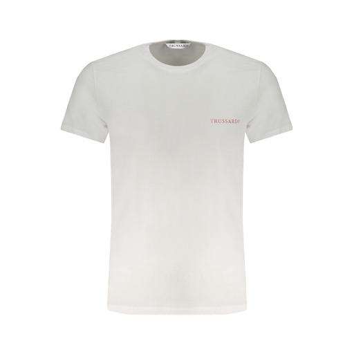TRUSSARDI T-SHIRT MANICHE CORTE UOMO BIANCO