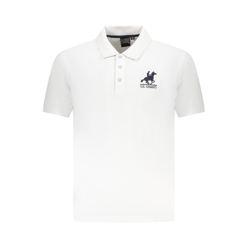 U.S. GRAND POLO MANICHE CORTE UOMO BIANCO