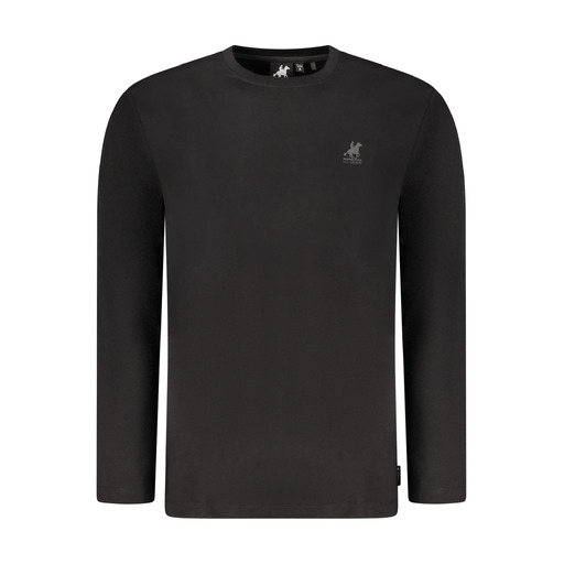 U.S. GRAND T-SHIRT MANICHE LUNGHE UOMO NERO