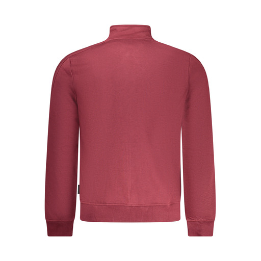 U.S. GRAND FELPA CON ZIP UOMO ROSSO
