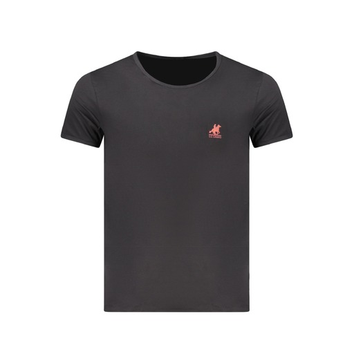 U.S. GRAND T-SHIRT MANICHE CORTE UOMO NERO