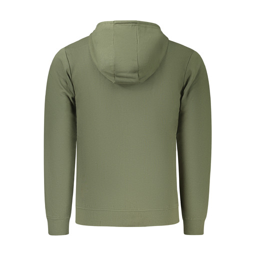 U.S. GRAND FELPA CON ZIP UOMO VERDE