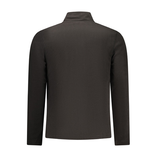 U.S. GRAND FELPA CON ZIP UOMO NERO