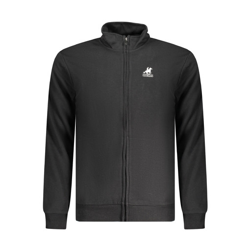 U.S. GRAND FELPA CON ZIP UOMO NERO