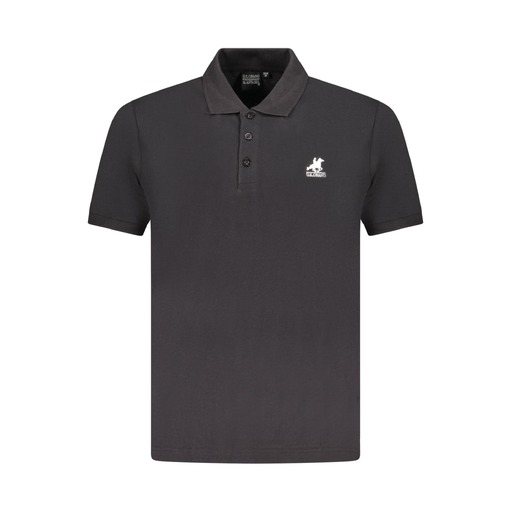 U.S. GRAND POLO MANICHE CORTE UOMO NERO