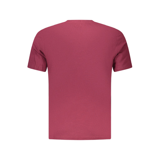 U.S. GRAND T-SHIRT MANICHE CORTE UOMO ROSSO